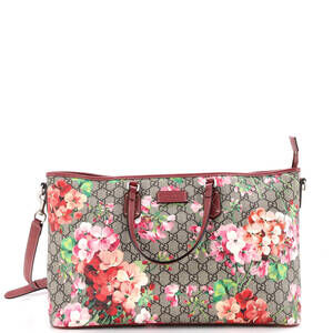 Gucci Convertible Zip Tote Blooms Print #224129G13B